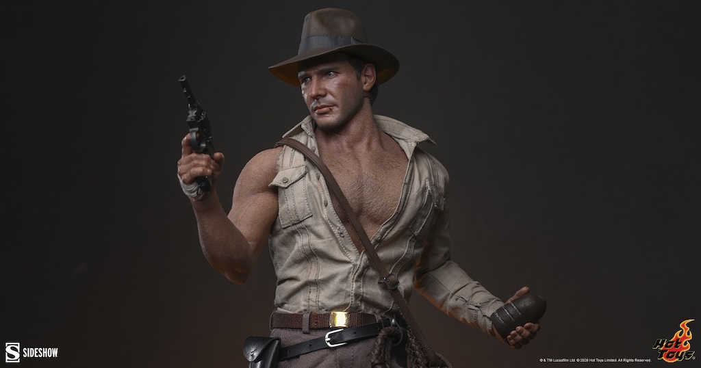 Indiana Jones (Deluxe Version) Sixth Scale Figure SMS Giveaway