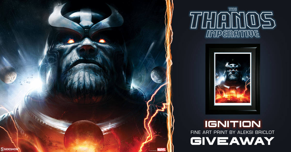 The Thanos Imperative Ignition Fine Art Print Giveaway