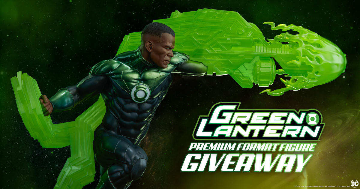 Green Lantern Premium Format Figure Giveaway