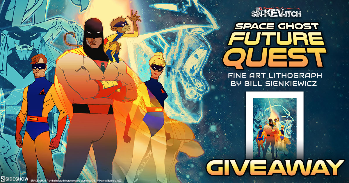 Space Ghost: Future Quest Fine Art Lithograph Giveaway