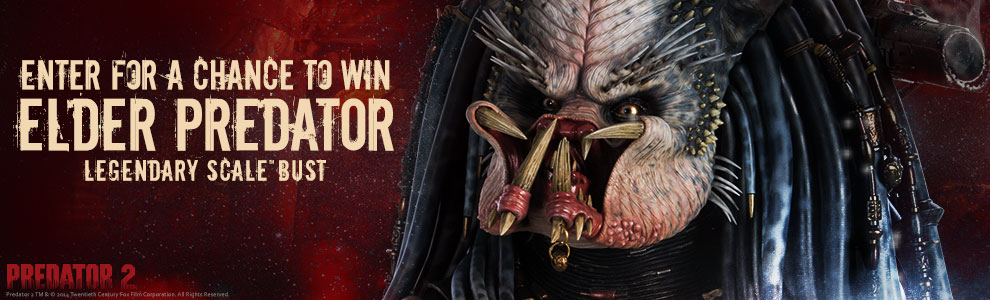 Elder Predator Bust Giveaway