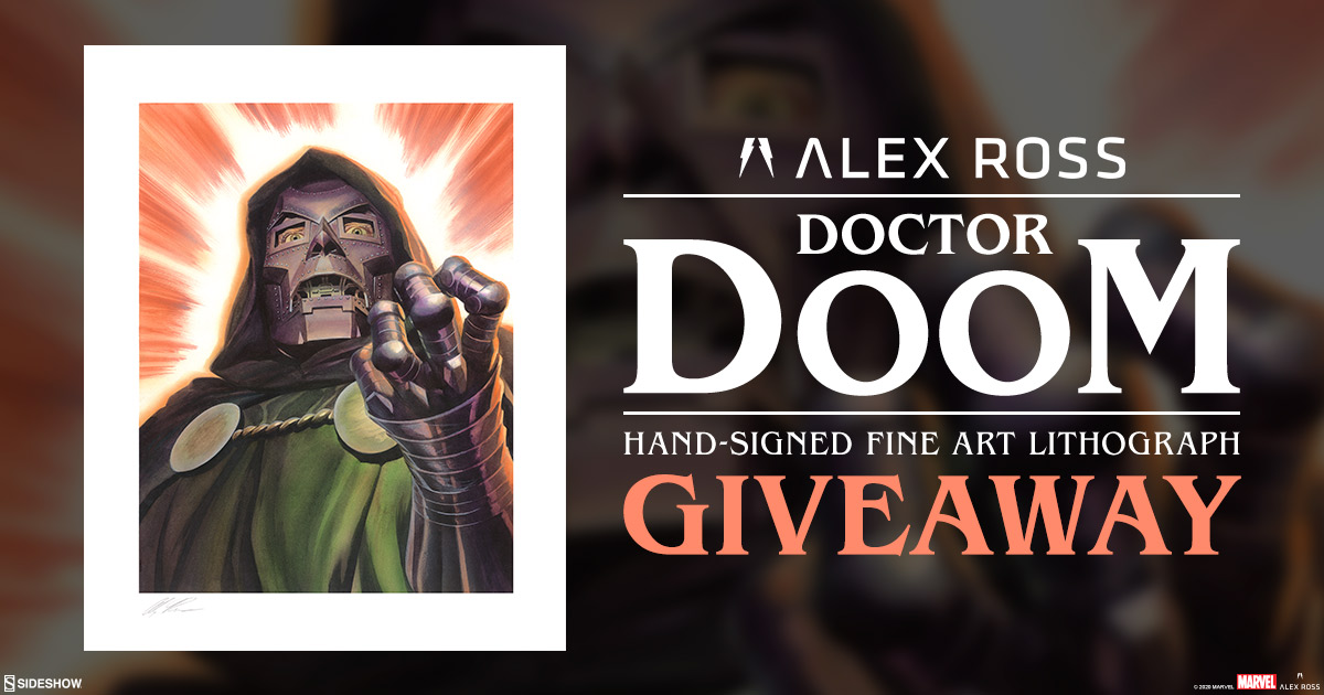 Doctor Doom Fine Art Lithograph Giveaway