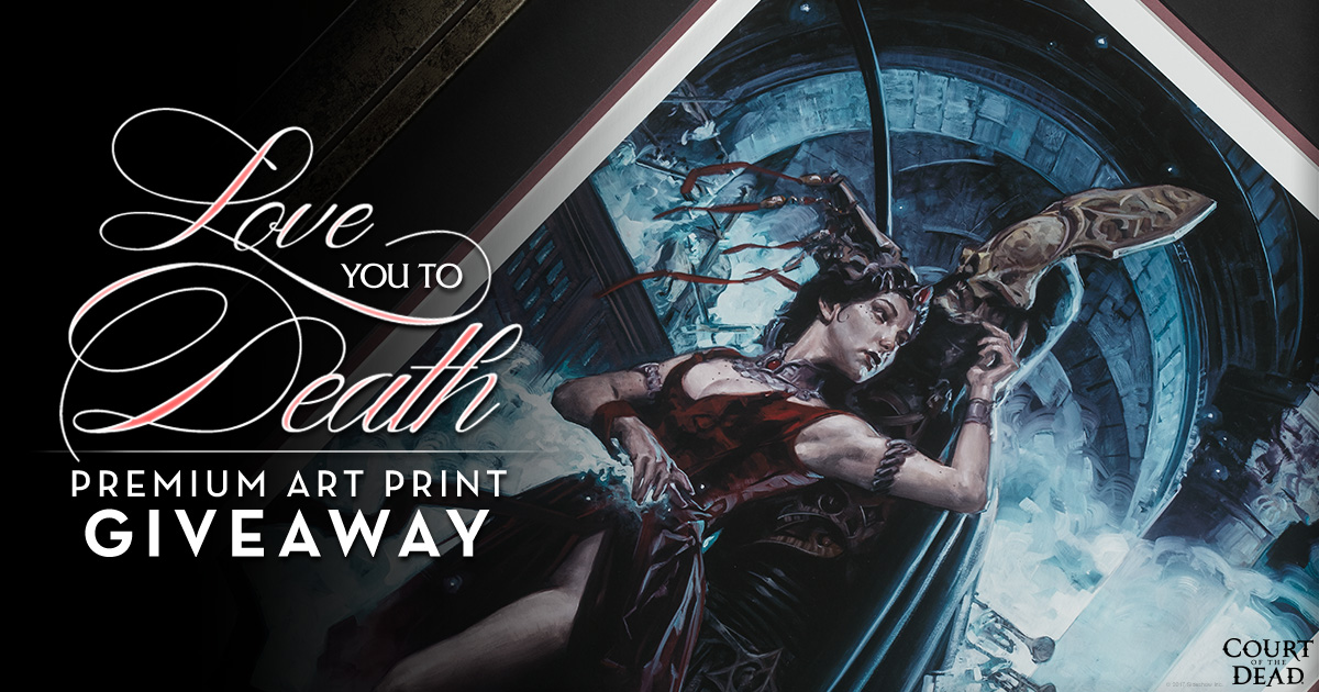 Love you to Dead Art Print Giveaway