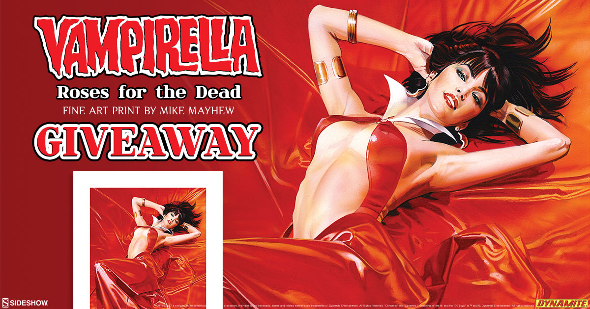 Vampirella: Roses for the Dead Fine Art Print Giveaway