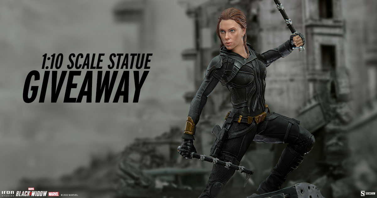 Natasha Romanoff 1:10 Scale Statue Giveaway