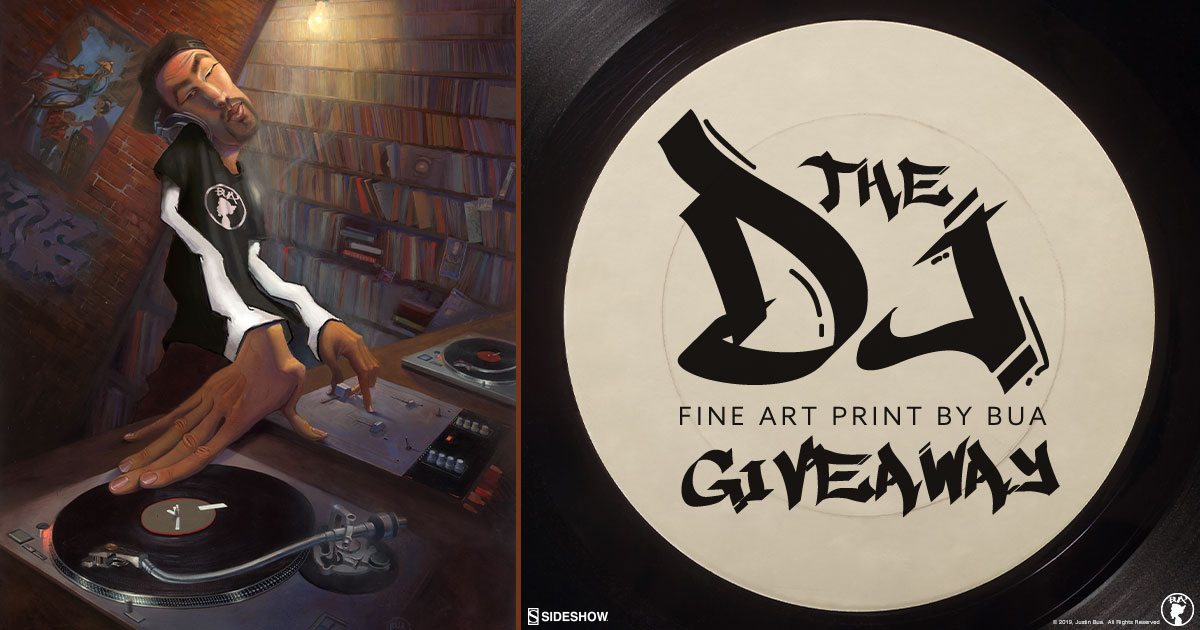 The DJ fine art print contest