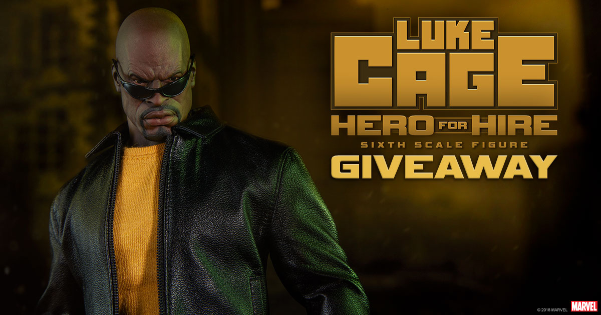 Luke Cage Sixth Scale Figure Giveaway