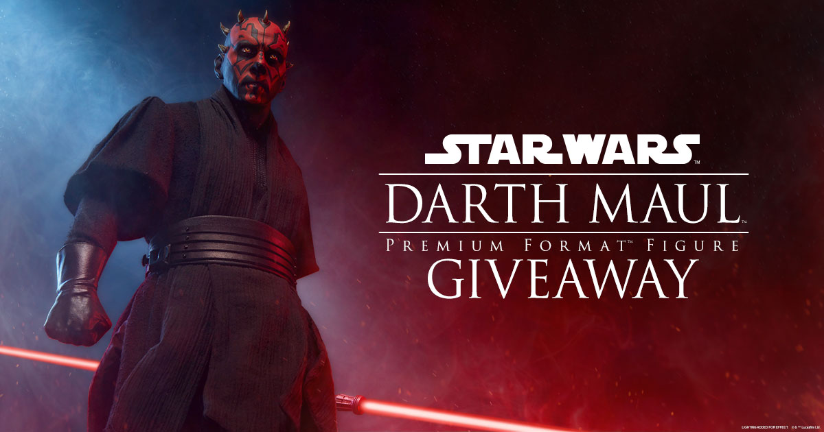 Darth Maul Giveaway