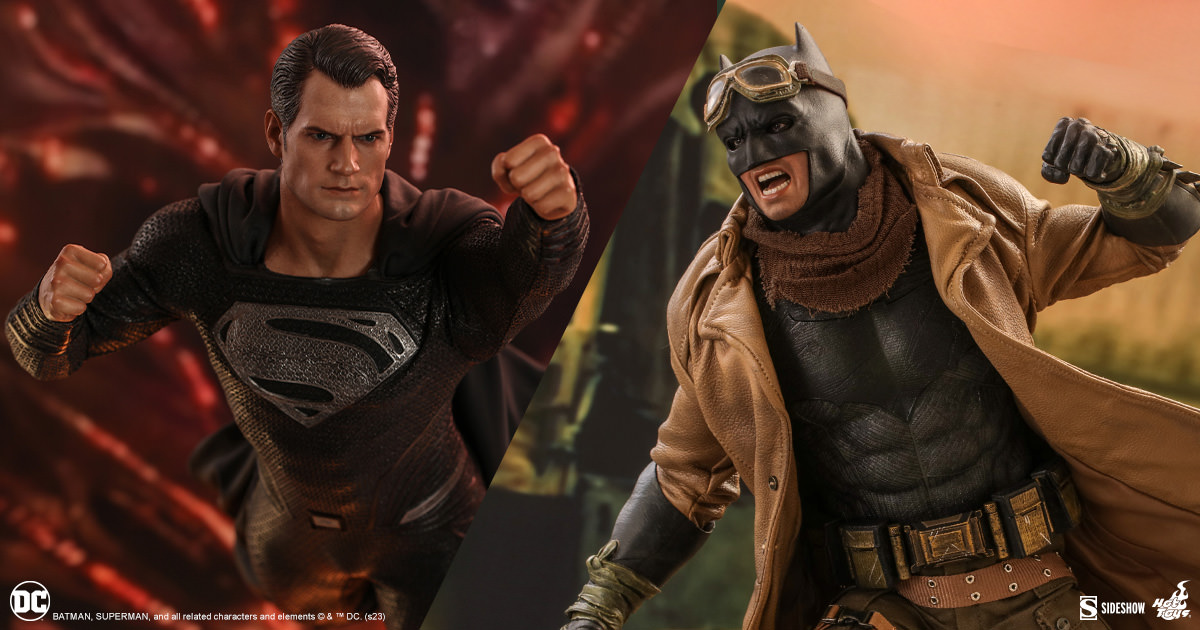 Knightmare Batman and Superman Sixth Scale Set Giveaway