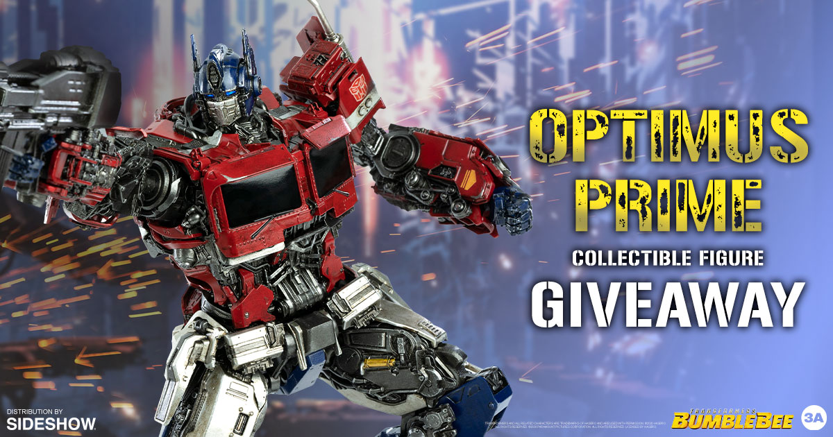 Optimus Prime Collectible Figure Newsletter Giveaway