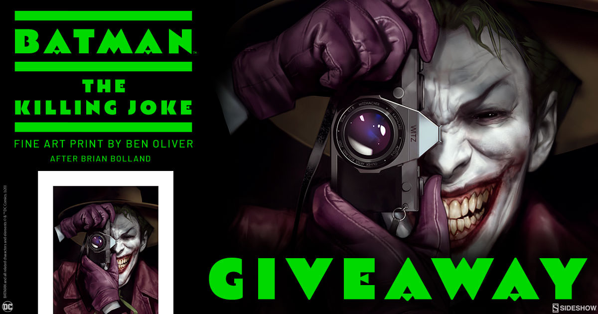 The Killing Joke Fine Art Print Giveaway