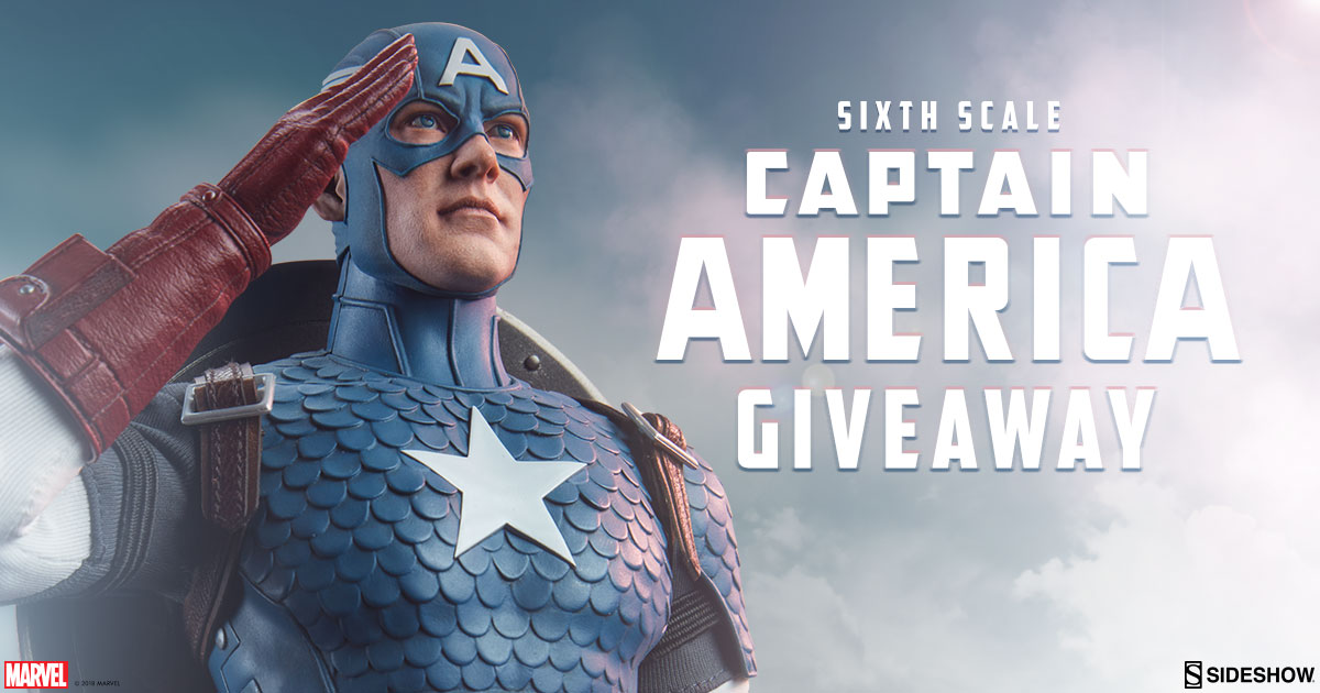 Captain America Sixth Scale Figure Giveaway