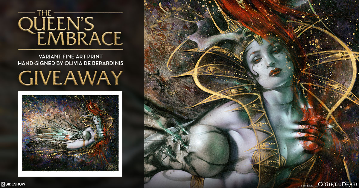 The Queen's Embrace Variant Fine Art Print Giveaway