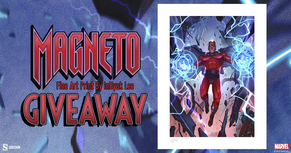 Magneto Fine Art Print Giveaway