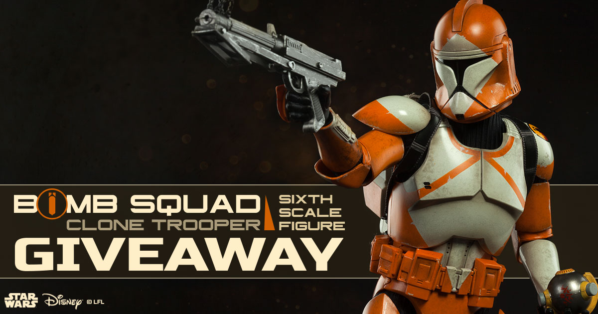 YouTube Bomb Squad Clone Trooper Giveaway