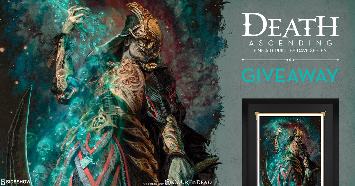 Death Ascending Fine Art Print Giveaway
