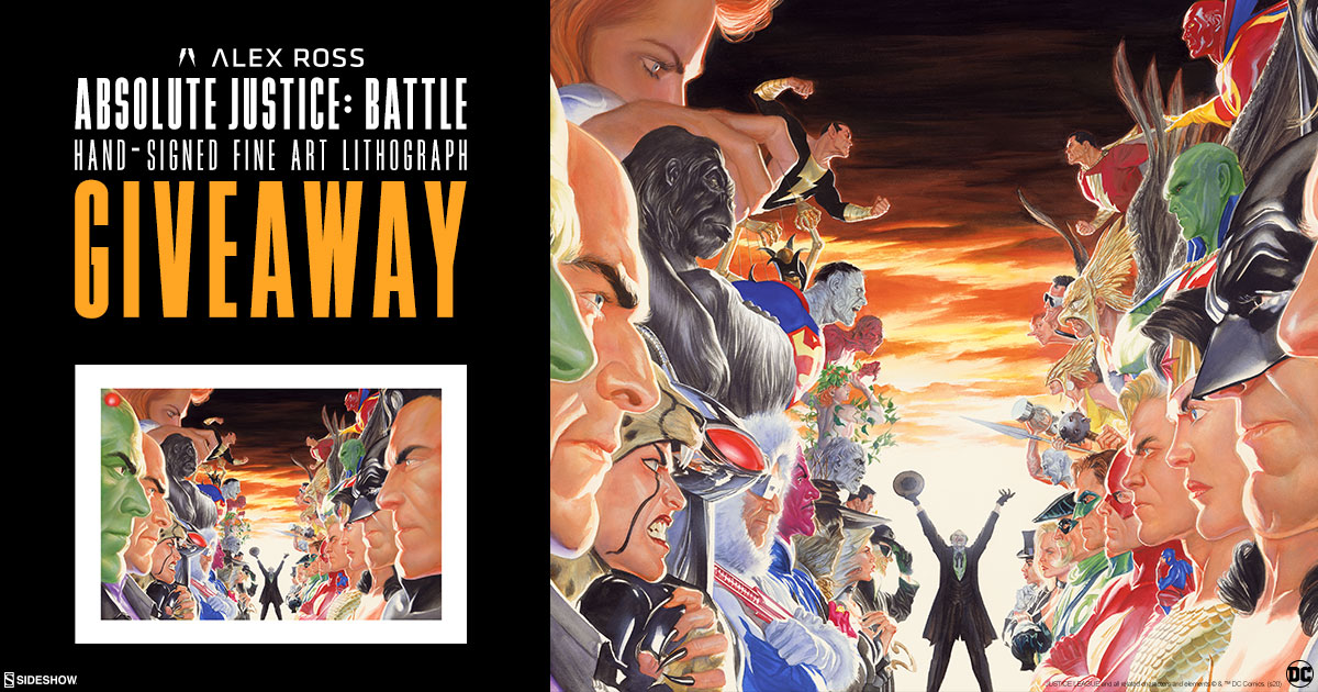 Absolute Justice: Battle Fine Art Lithograph Giveaway