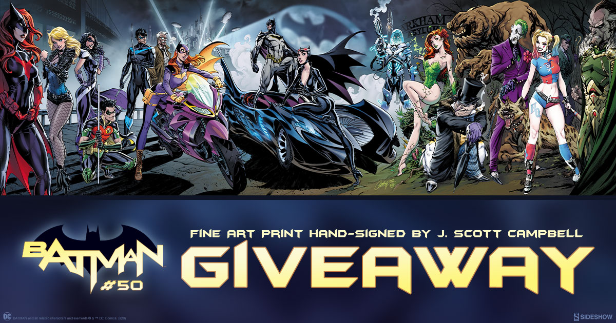 Batman #50 Fine Art Print Giveaway