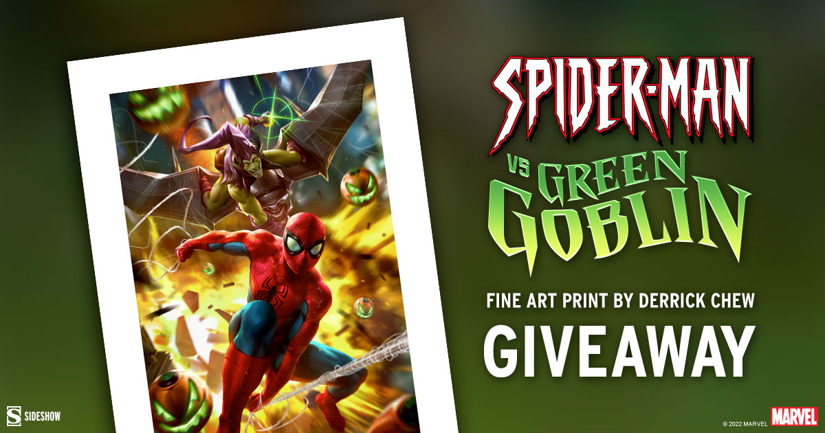 Spider-Man vs Green Goblin Fine Art Print Giveaway