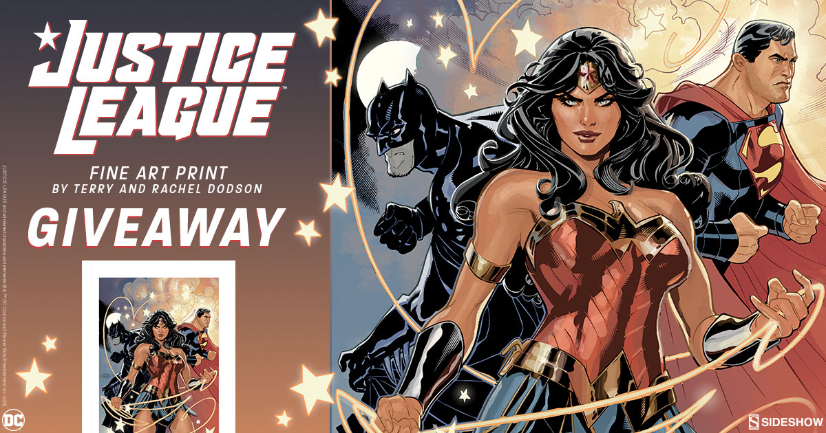 Justice League Fine Art Print Giveaway