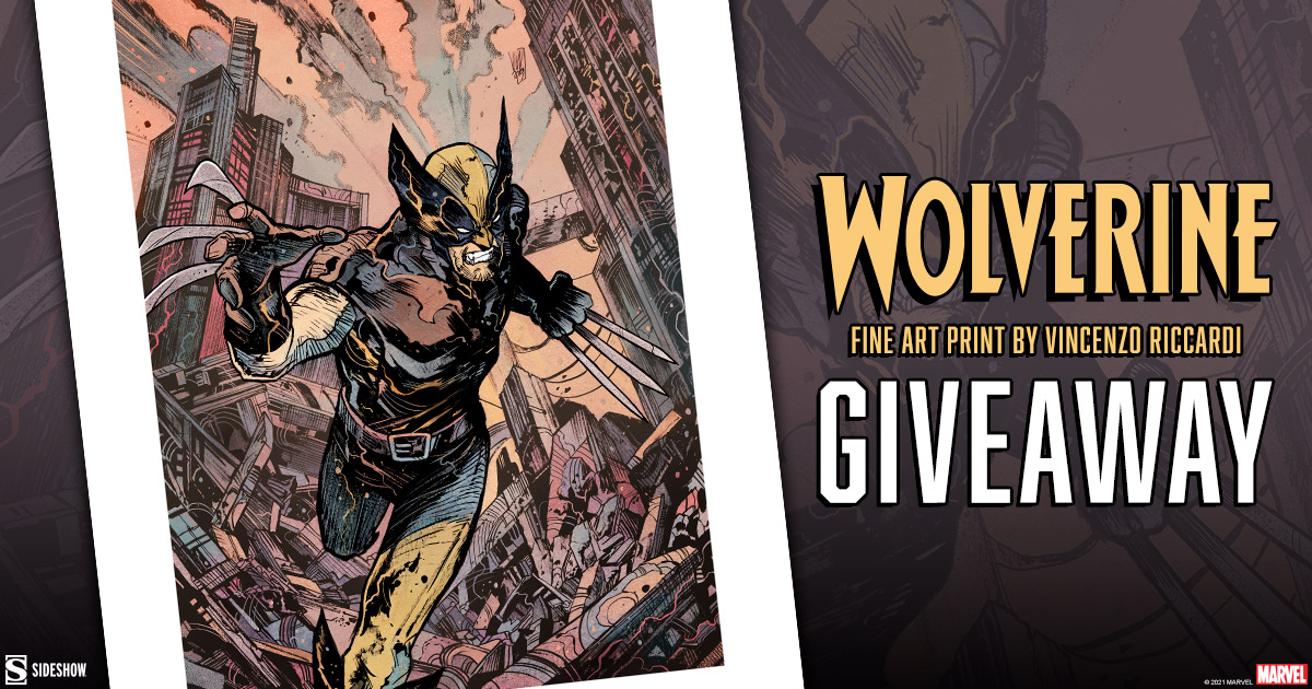 Wolverine Fine Art Print Giveaway