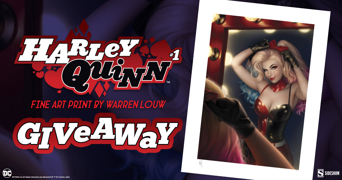 Harley Quinn #1 Fine Art Print Giveaway
