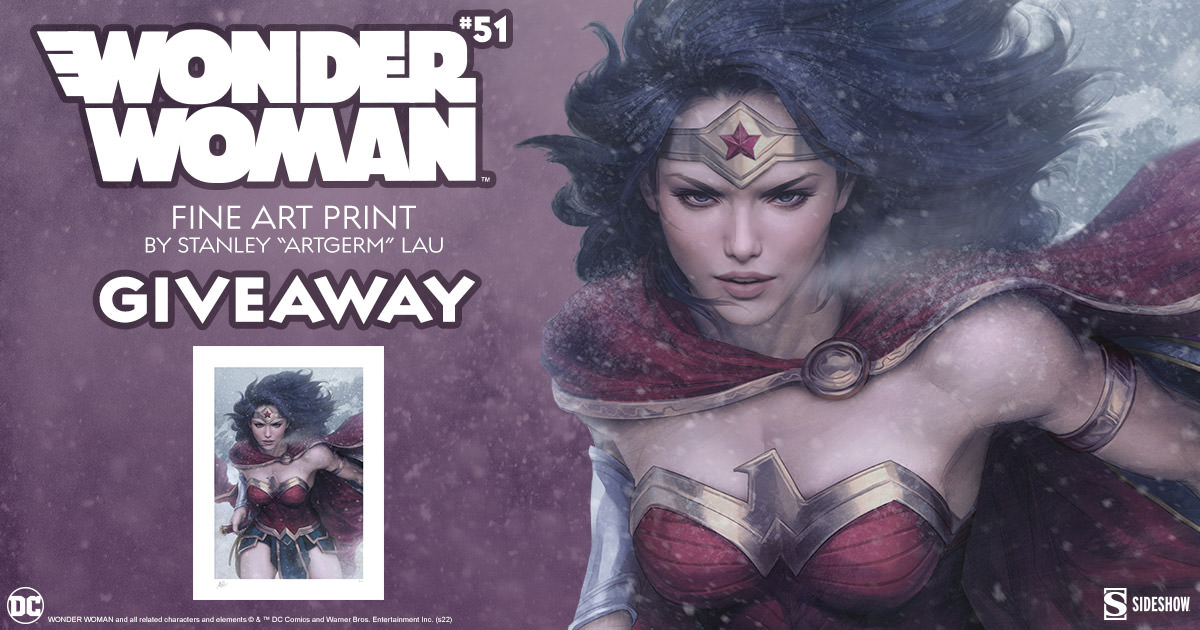 Wonder Woman #51 Fine Art Print Giveaway