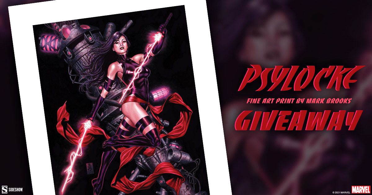 Psylocke Fine Art Print Giveaway