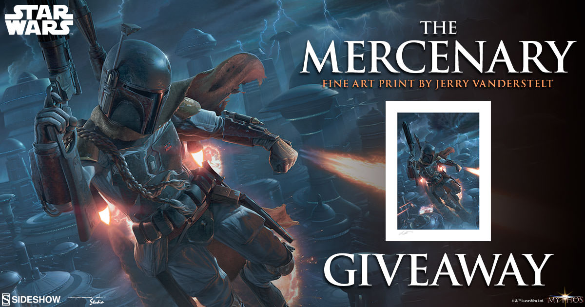 The Mercenary Fine Art Print Giveaway