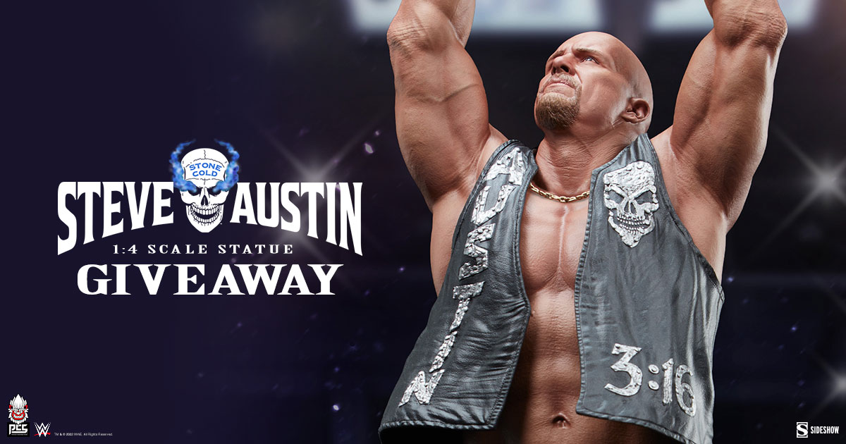 "Stone Cold" Steve Austin Statue Giveaway