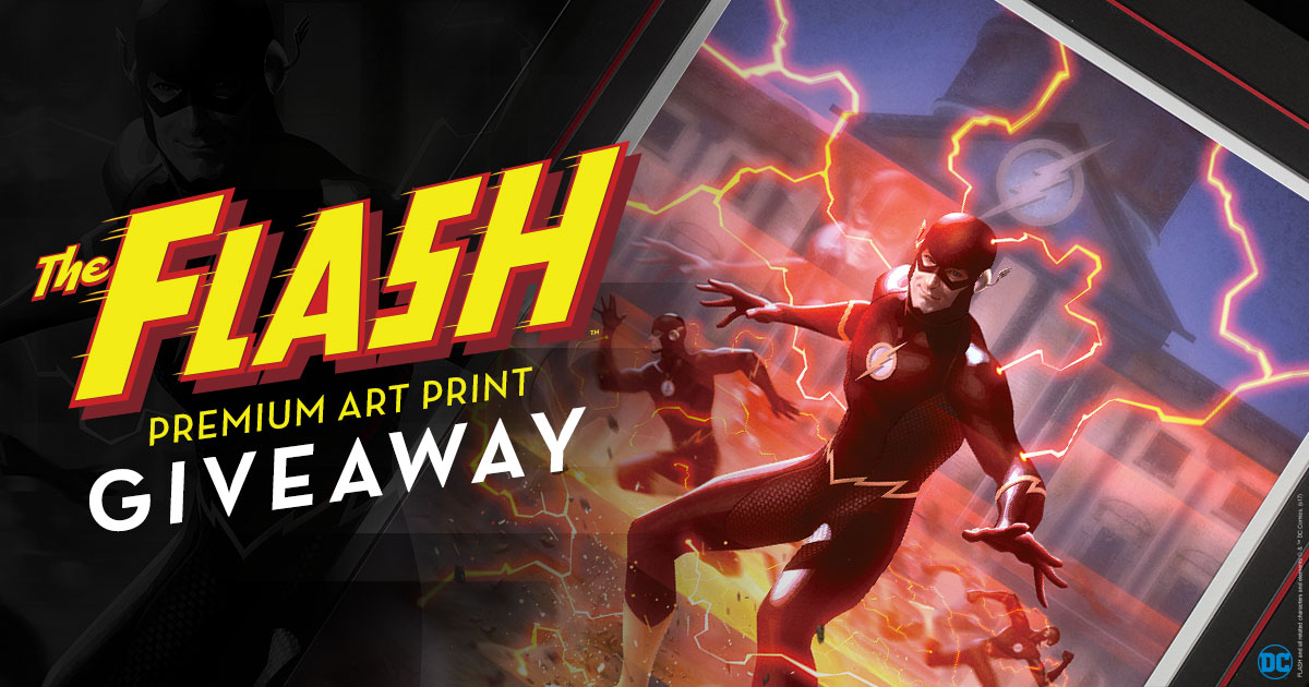 The Flash Premium Art Print Giveaway