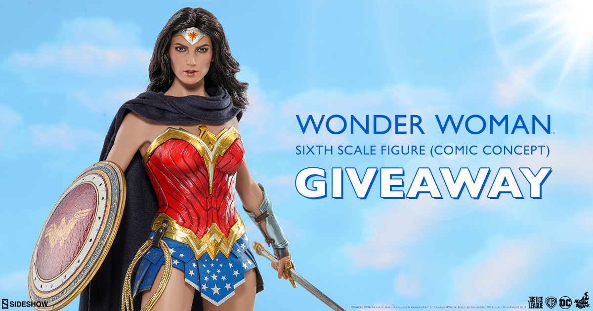 Wonder Woman Comic Concept Sixth Scale Figure Newsletter Giveaway