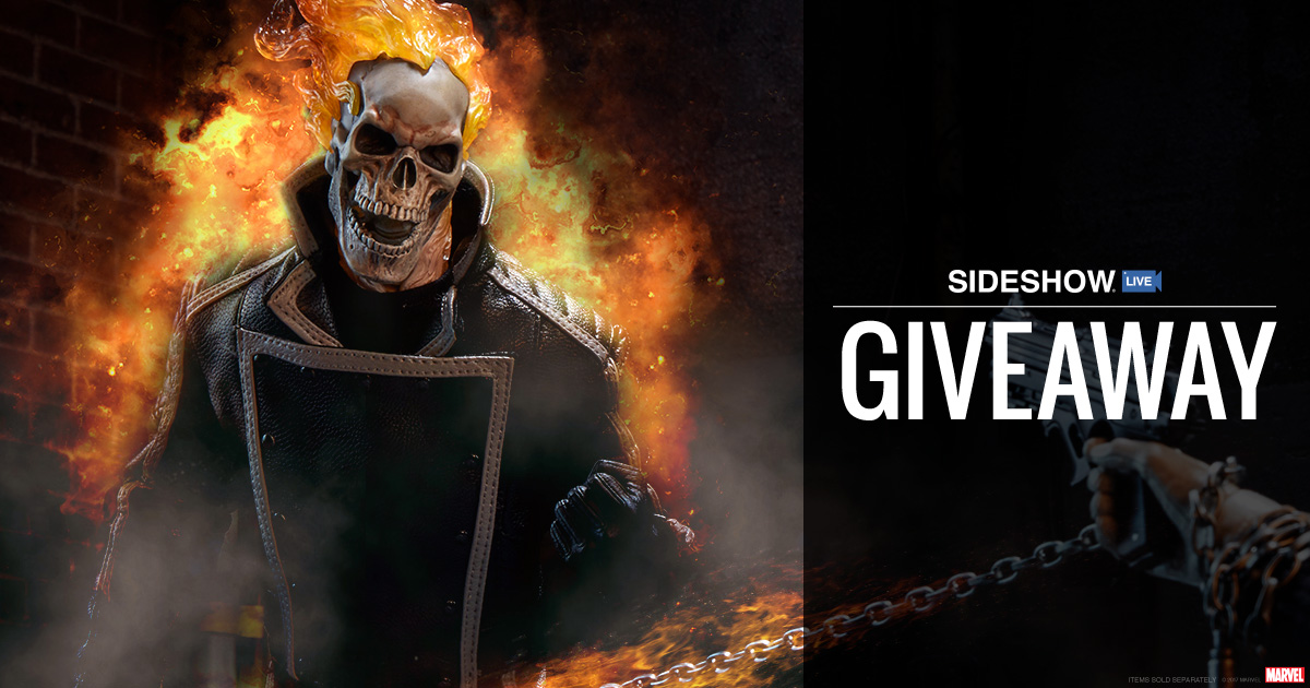 Sideshow Live Ghost Rider Sixth Scale Figure Giveaway