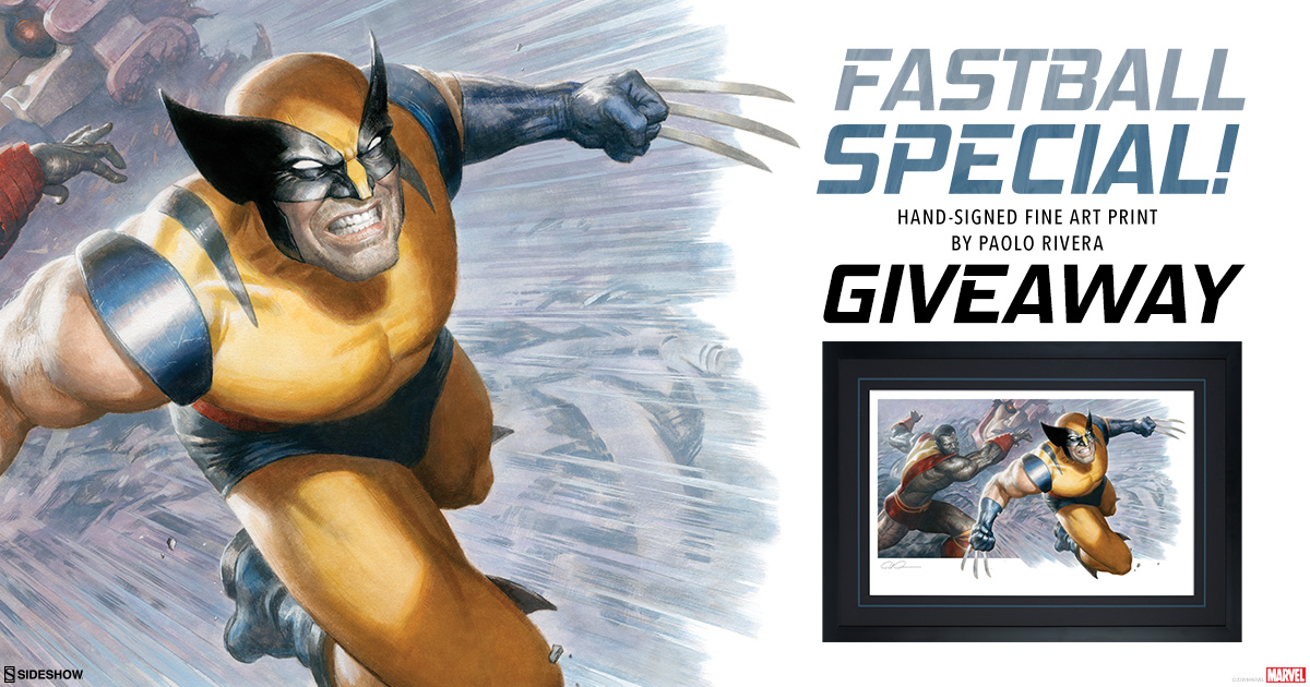 Colossus and Wolverine Fastball Special Fine Art Print Giveaway