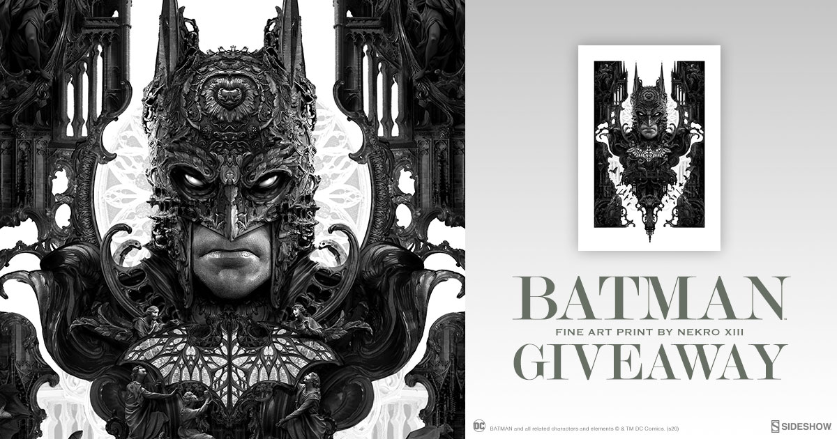 Batman Fine Art Print Giveaway