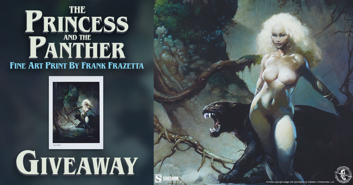 The Princess and the Panther Fine Art Print Giveaway