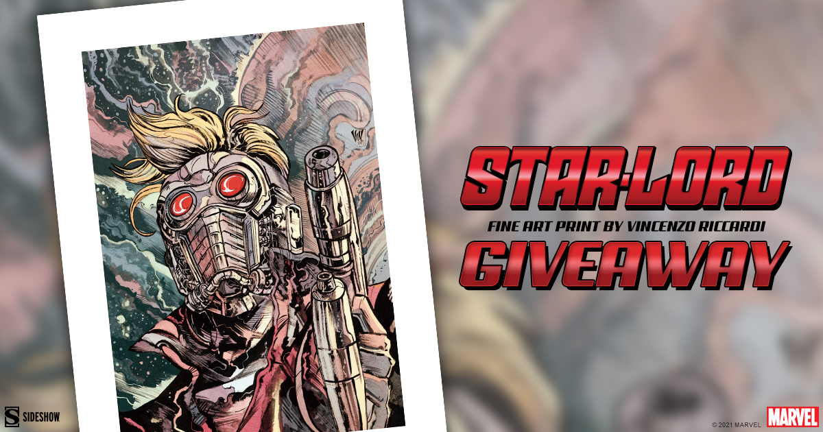 Star-Lord Fine Art Print Giveaway