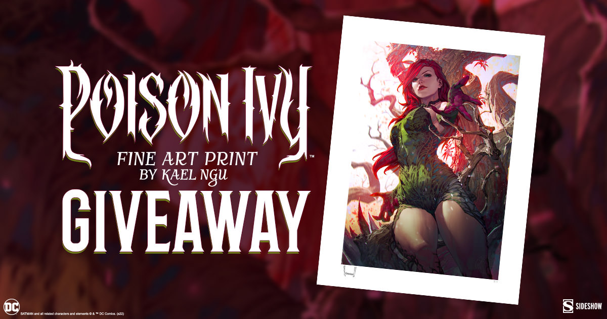 Poison Ivy Fine Art Print Giveaway