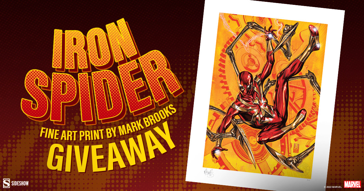 Iron Spider Fine Art Print Giveaway