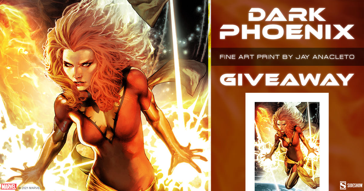 Dark Phoenix Fine Art Print Giveaway