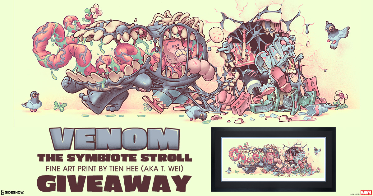 Venom: The Symbiote Stroll Print Giveaway