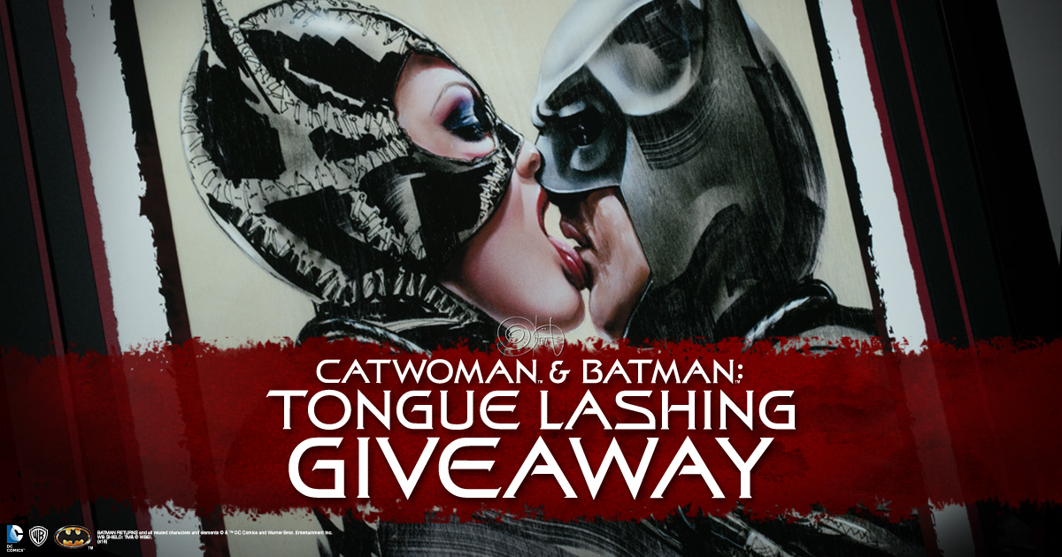 Catwoman and Batman Art Print Giveaway