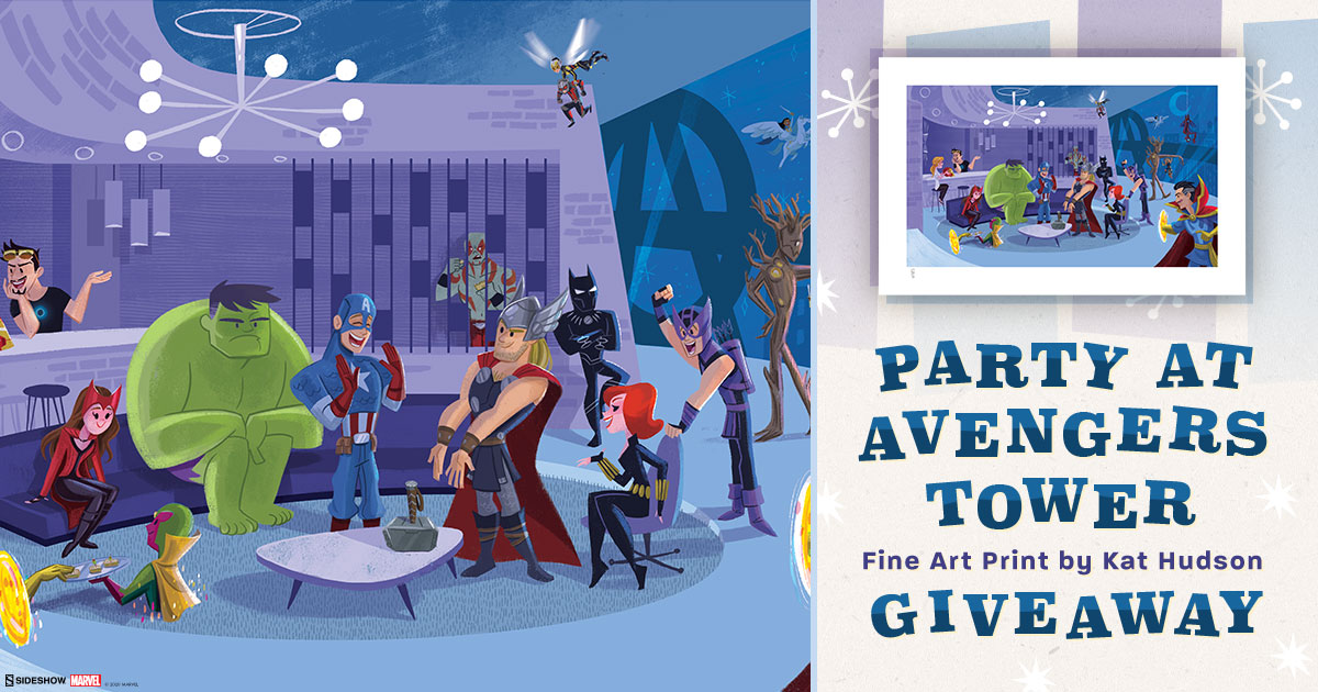 Party at Avengers Tower Print Giveaway