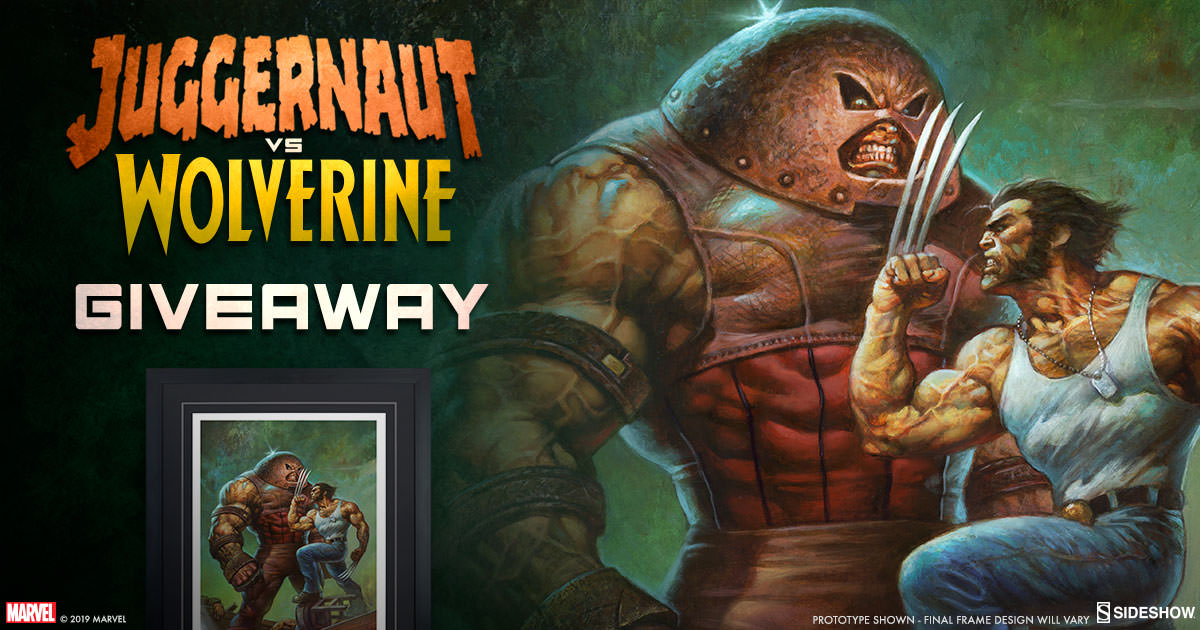 Juggernaut Vs Wolverine Print Giveaway