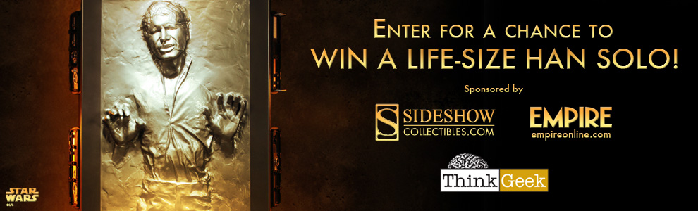 Han Solo in Carbonite Life-Size Figure Giveaway