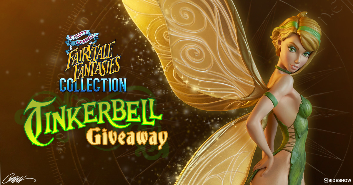 Tinkerbell Fairytale Fantasies Statue Giveaway