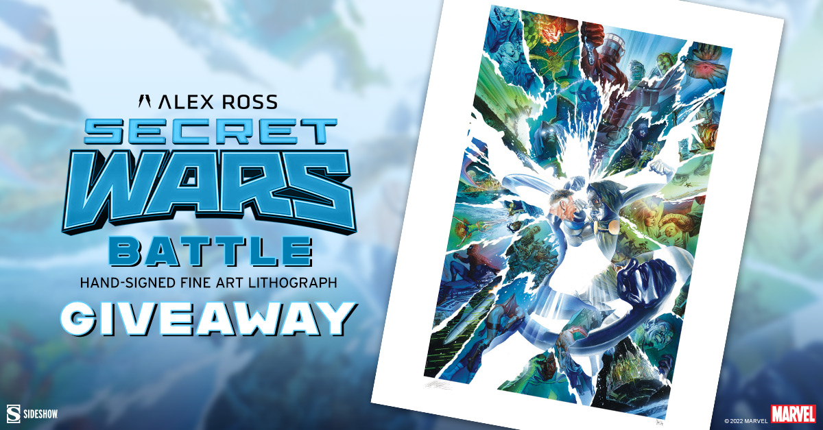 Secret Wars: Battle Fine Art Lithograph Giveaway
