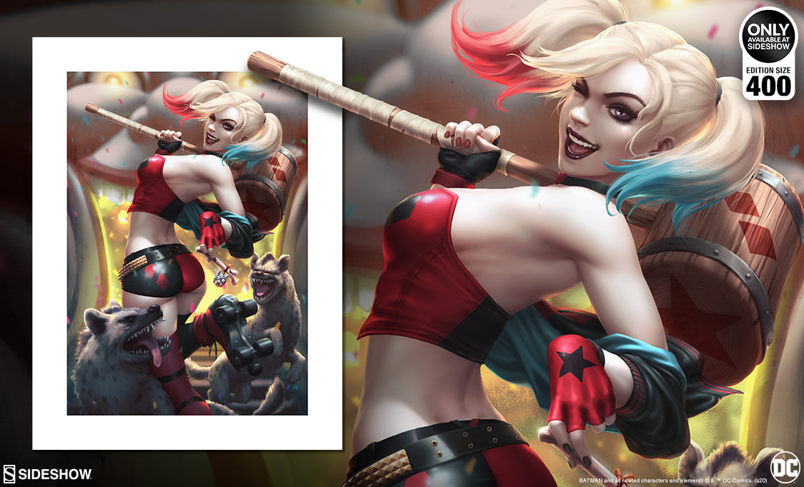 Harley Quinn: Hell on Wheels Fine Art Print Giveaway