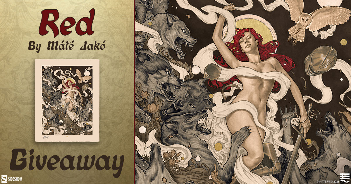 Red Fine Art Print Giveaway
