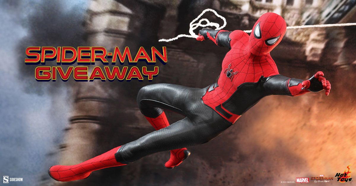 Spider-Man (Upgraded Suit) Sixth Scale Figure Newsletter Giveaway